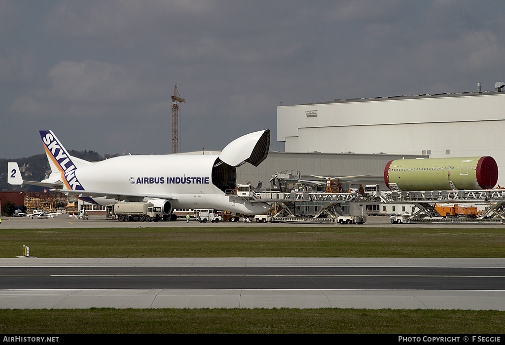 Aircraft Photo of F-GSTB | Airbus A300B4-608ST Beluga (Super Transporter) | Airbus Transport International | AirHistory.net #91151