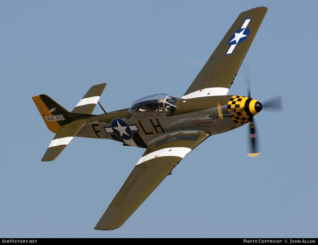 Aircraft Photo of G-MSTG / 414419 | North American P-51D Mustang | USA - Air Force | AirHistory.net #91157