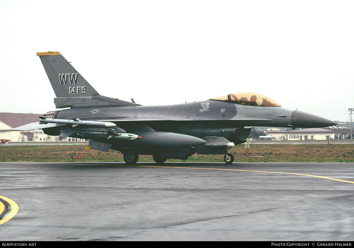 Aircraft Photo of 90-0812 / AF90-812 | General Dynamics F-16CJ Fighting Falcon | USA - Air Force | AirHistory.net #91162