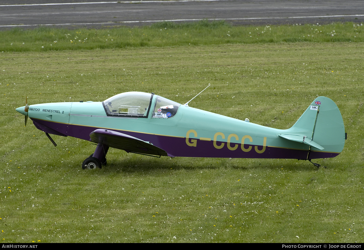 Aircraft Photo of G-CCCJ | Nicollier HN-700 Menestrel II | AirHistory.net #91183