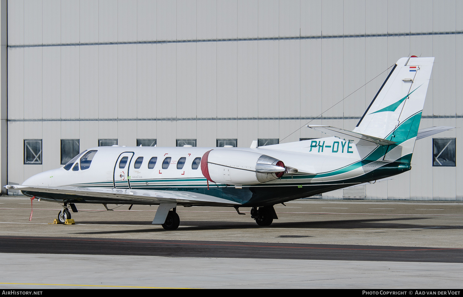 Aircraft Photo of PH-DYE | Cessna 550 Citation Bravo | Solid Air | AirHistory.net #91191