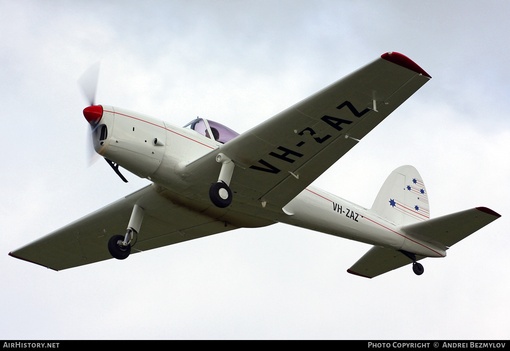 Aircraft Photo of VH-ZAZ | De Havilland DHC-1 Chipmunk Mk22 | AirHistory.net #91194