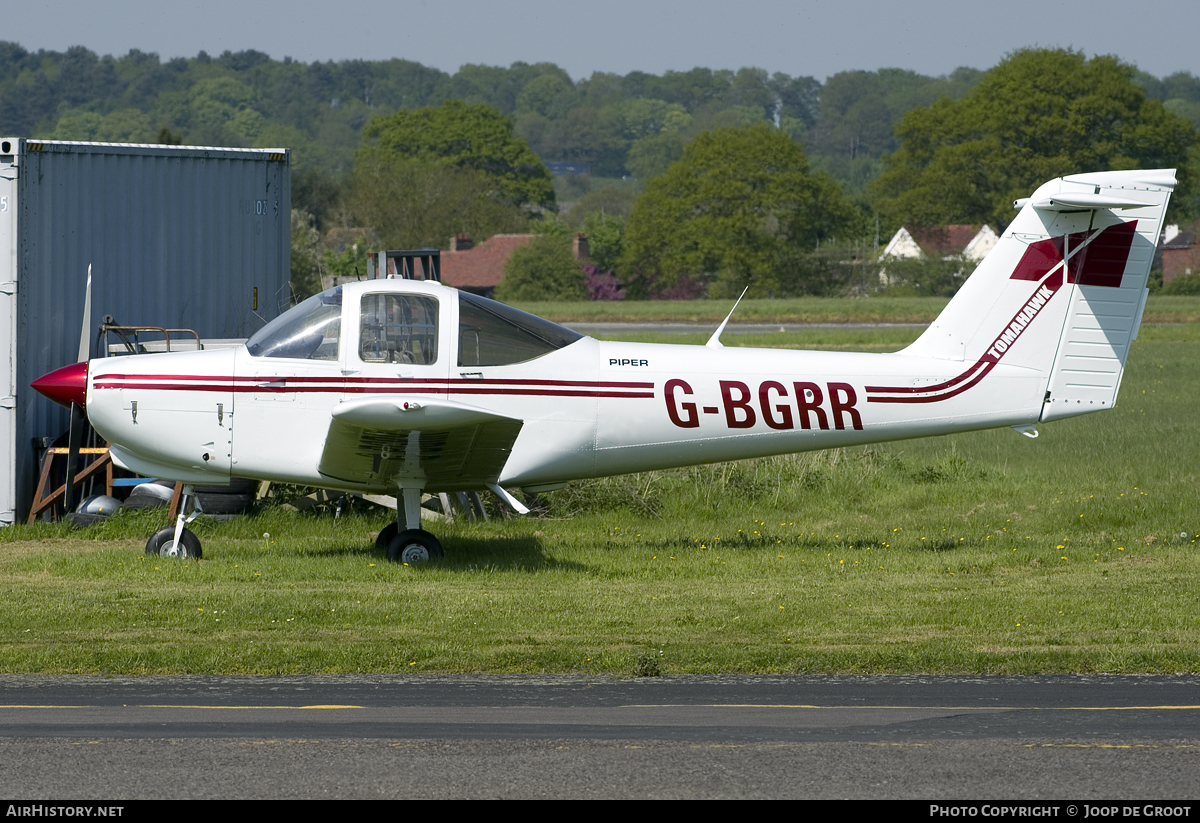 Aircraft Photo of G-BGRR | Piper PA-38-112 Tomahawk | AirHistory.net #91203