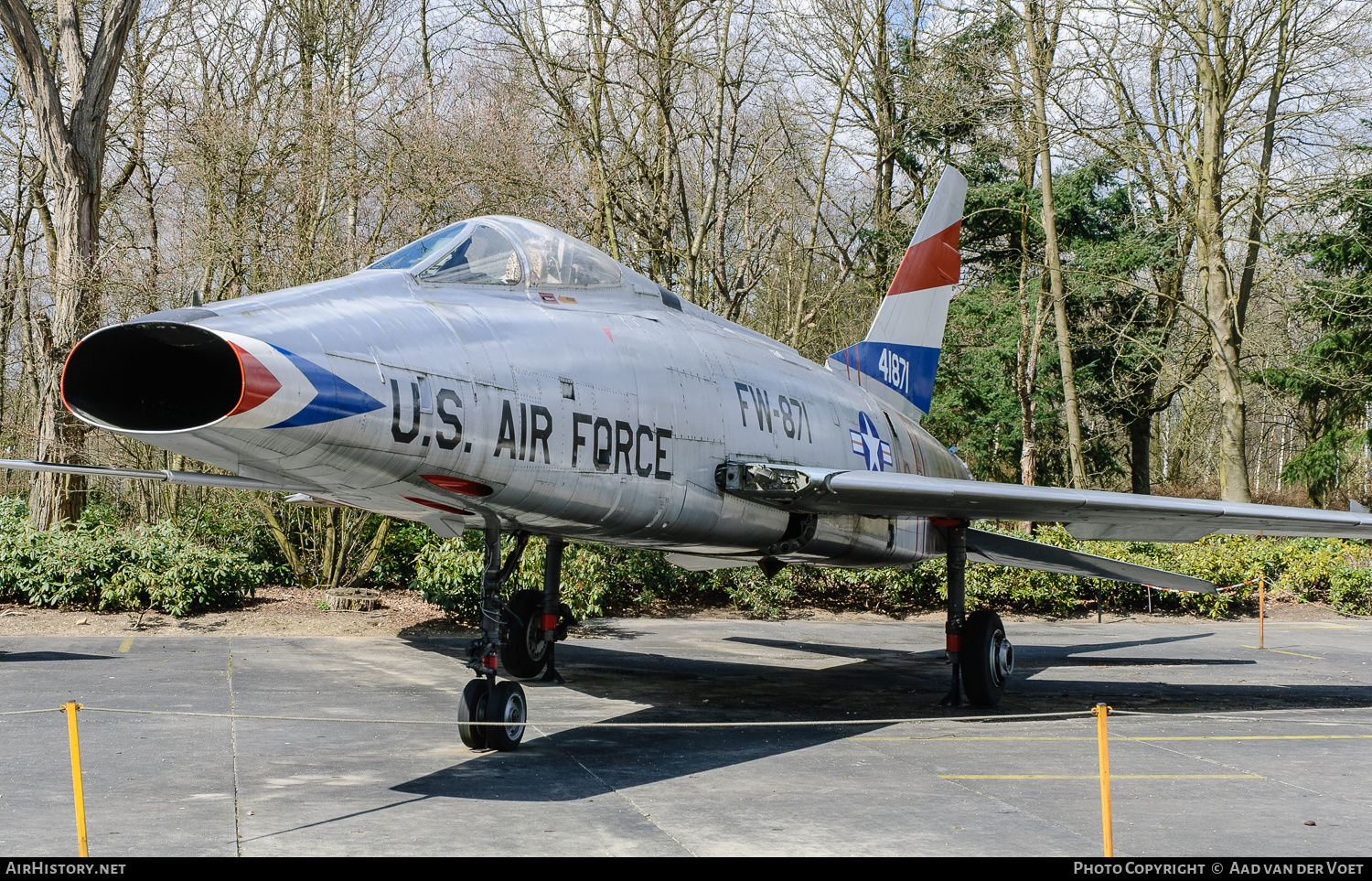 Aircraft Photo of 54-1871 / 41871 | North American F-100D Super Sabre | USA - Air Force | AirHistory.net #91205