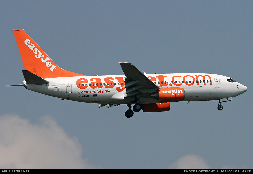Aircraft Photo of G-EZJR | Boeing 737-73V | EasyJet | AirHistory.net #91214
