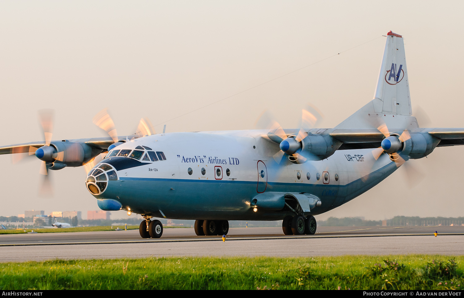 Aircraft Photo of UR-CBF | Antonov An-12A | AeroVis Airlines | AirHistory.net #91232