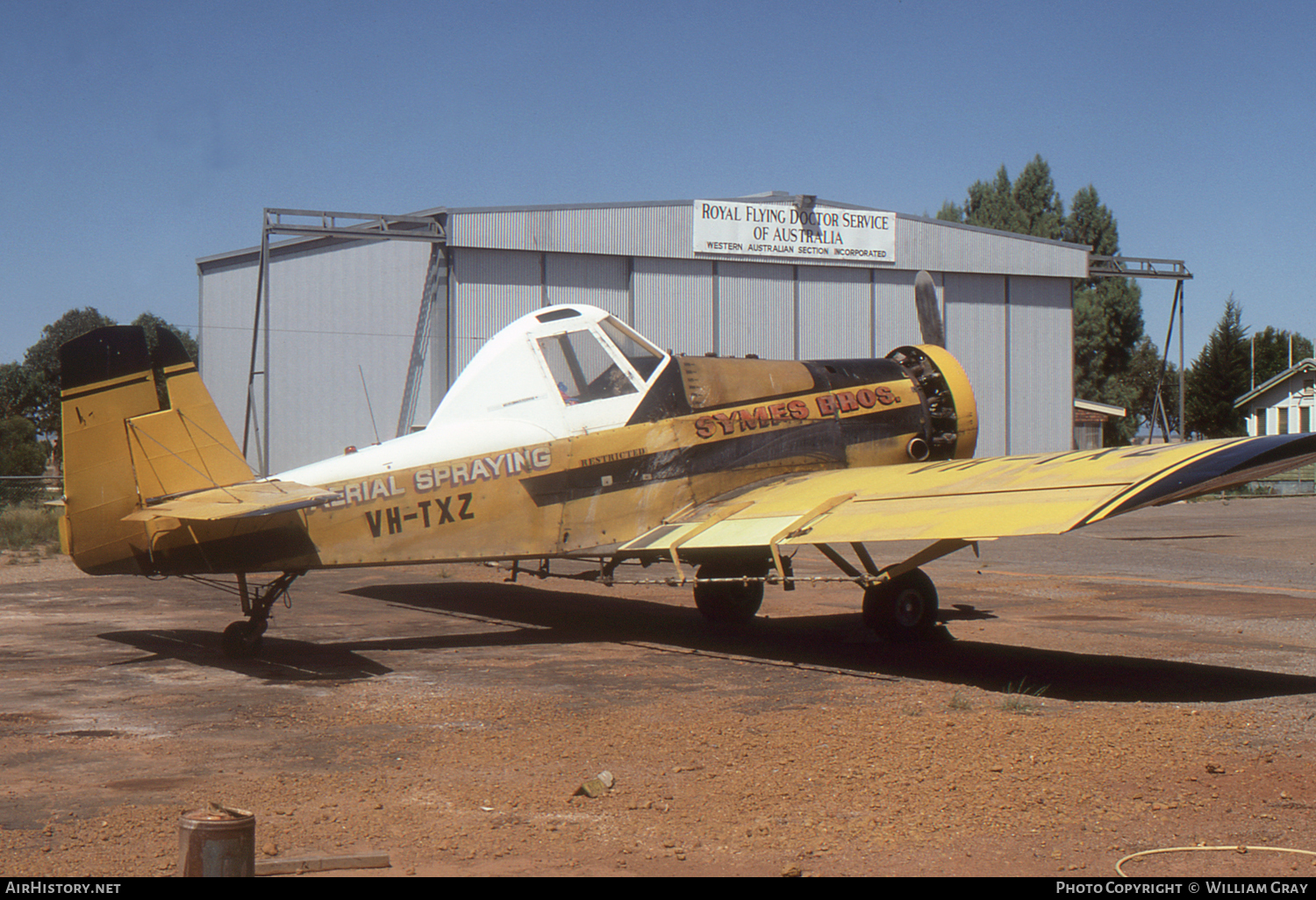 Aircraft Photo of VH-TXZ | Rockwell S2R Thrush Commander | Symes Bros Aerial Spraying | AirHistory.net #91237