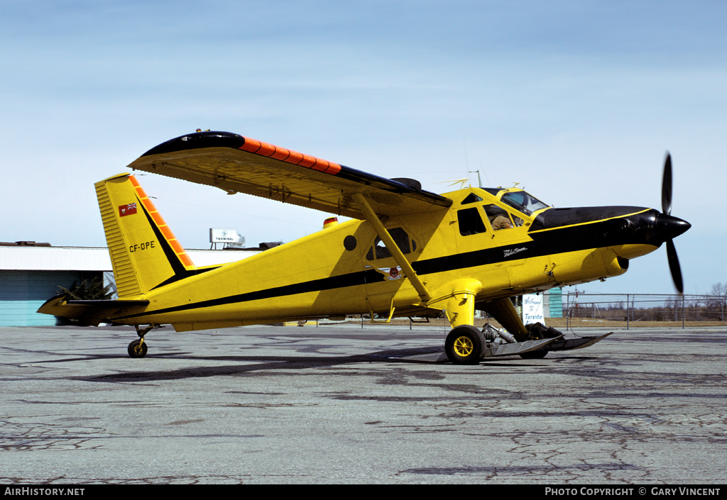 Aircraft Photo of CF-OPE | De Havilland Canada DHC-2 Turbo Beaver Mk3 | Ontario Provincial Air Service | AirHistory.net #91246