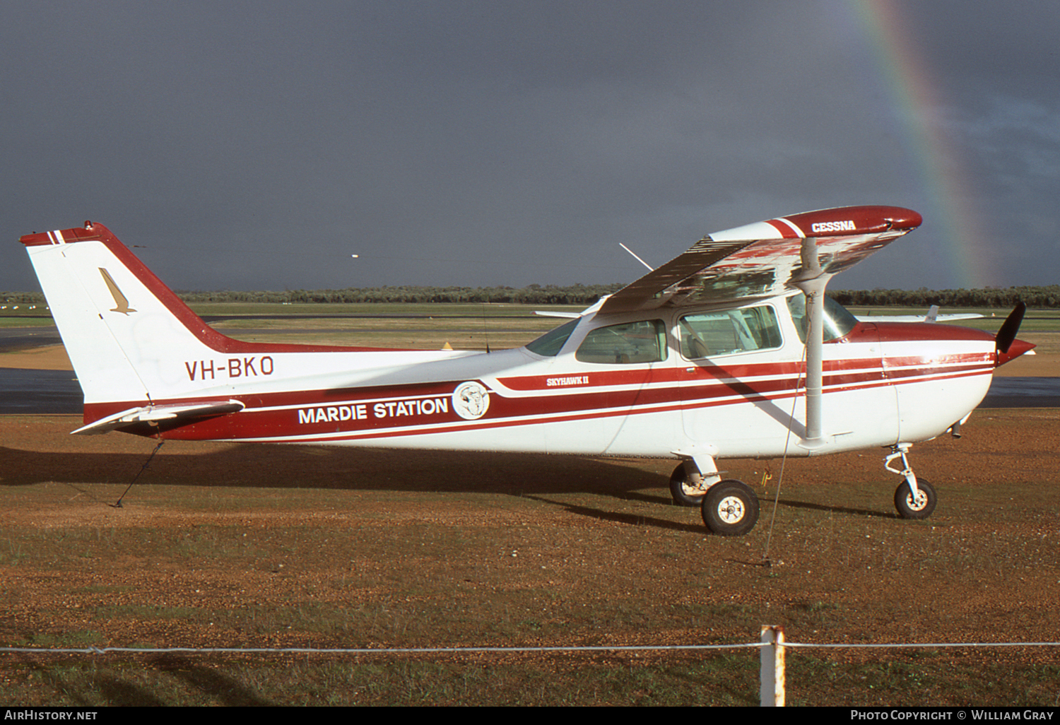 Aircraft Photo of VH-BKO | Cessna 172N Skyhawk II | Mardie Station | AirHistory.net #91260