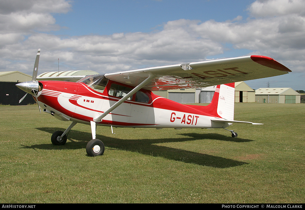 Aircraft Photo of G-ASIT | Cessna 180 | AirHistory.net #91262