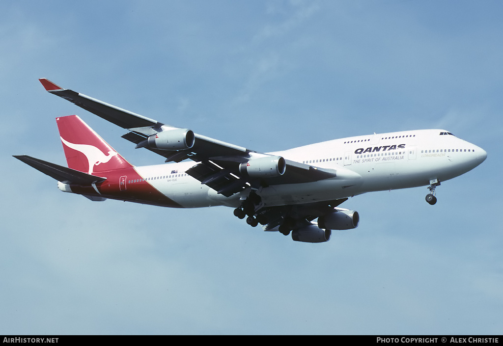 Aircraft Photo of VH-OJE | Boeing 747-438 | Qantas | AirHistory.net #91275