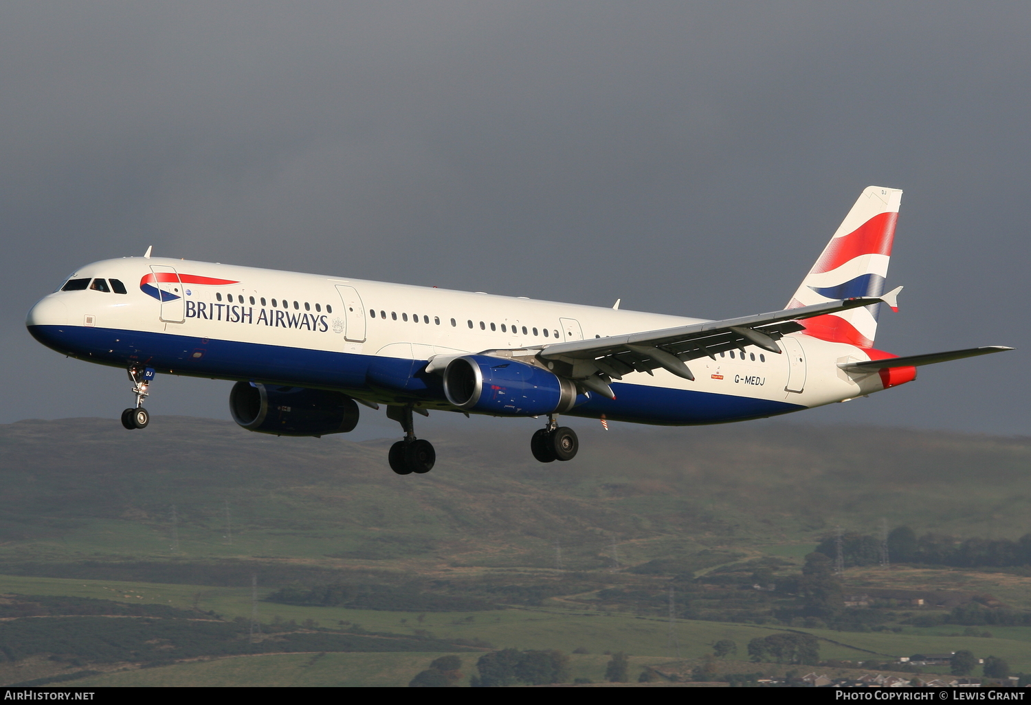 Aircraft Photo of G-MEDJ | Airbus A321-231 | British Airways | AirHistory.net #91278