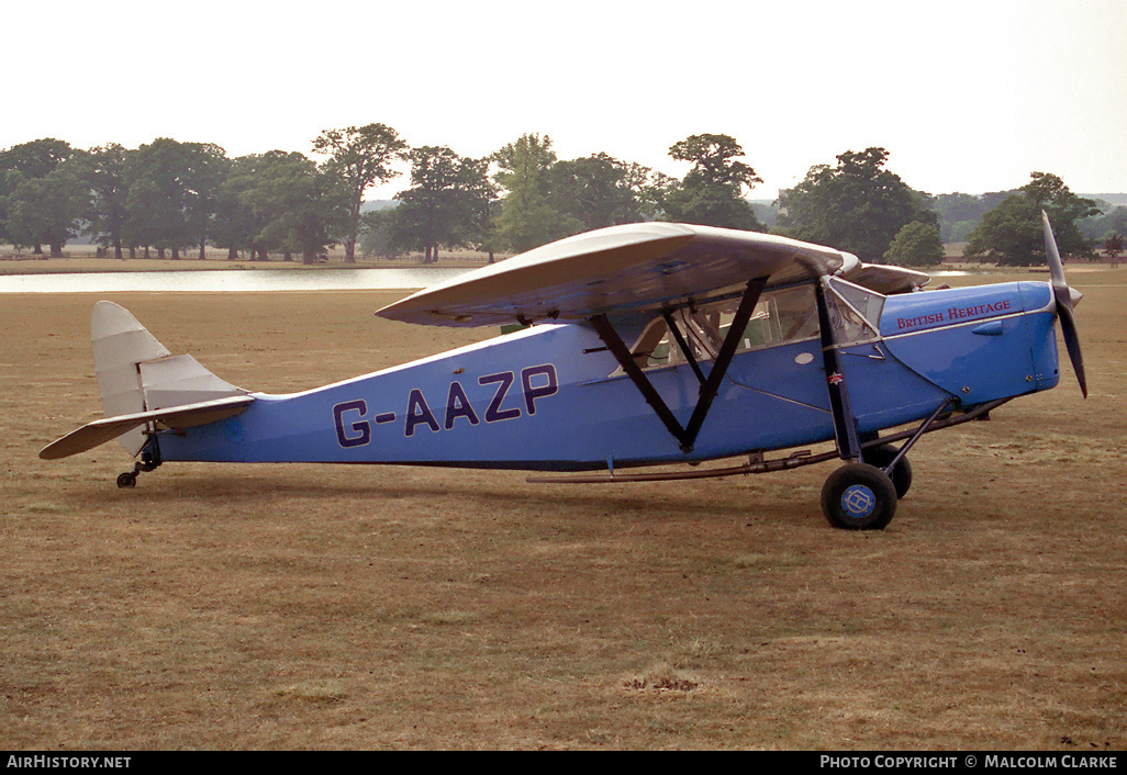 Aircraft Photo of G-AAZP | De Havilland D.H. 80A Puss Moth | AirHistory.net #91279