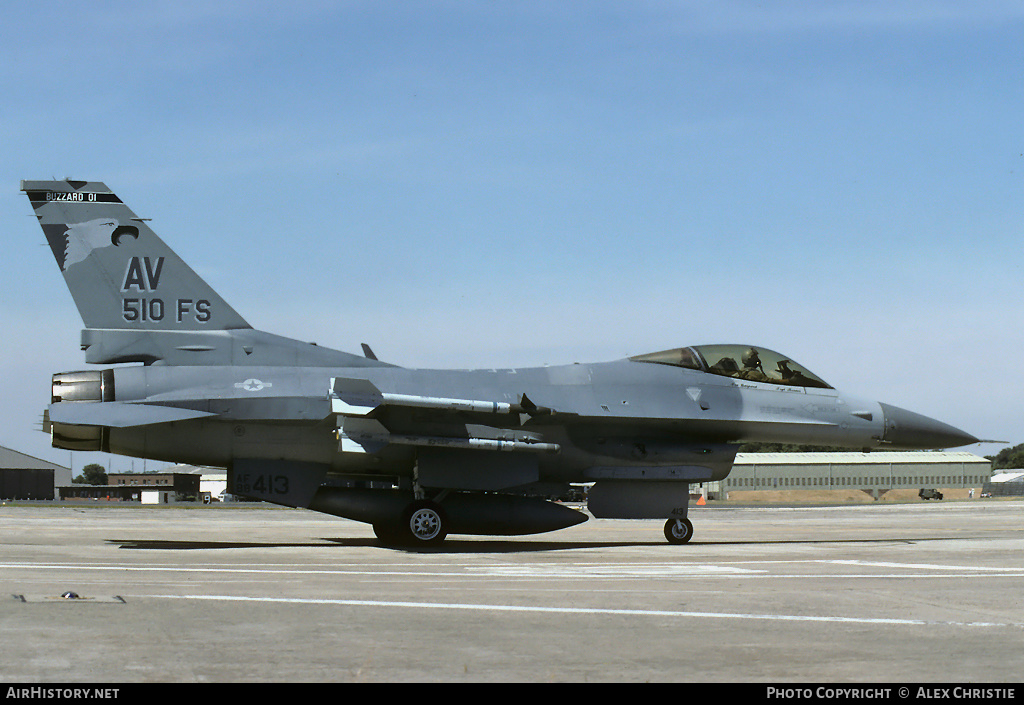 Aircraft Photo of 88-0413 / AF88-413 | General Dynamics F-16CG Fighting Falcon | USA - Air Force | AirHistory.net #91285