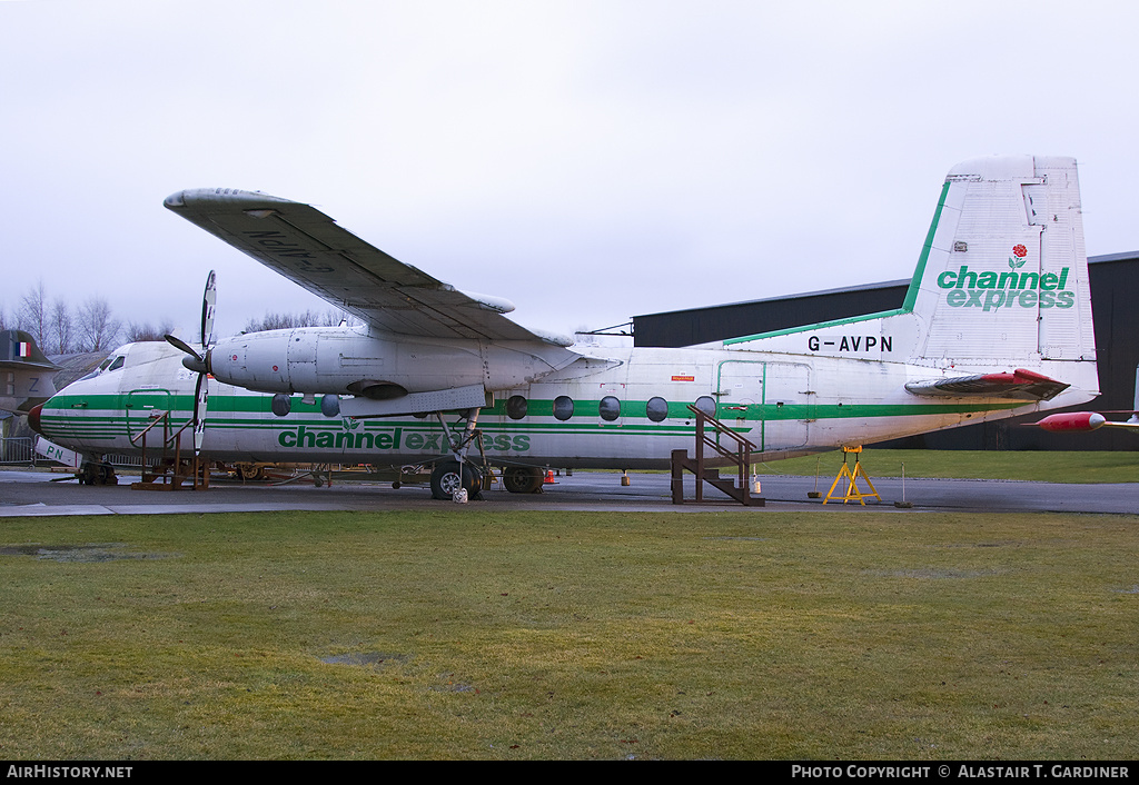 Aircraft Photo of G-AVPN | Handley Page HPR-7 Herald 213 | Channel Express | AirHistory.net #91288