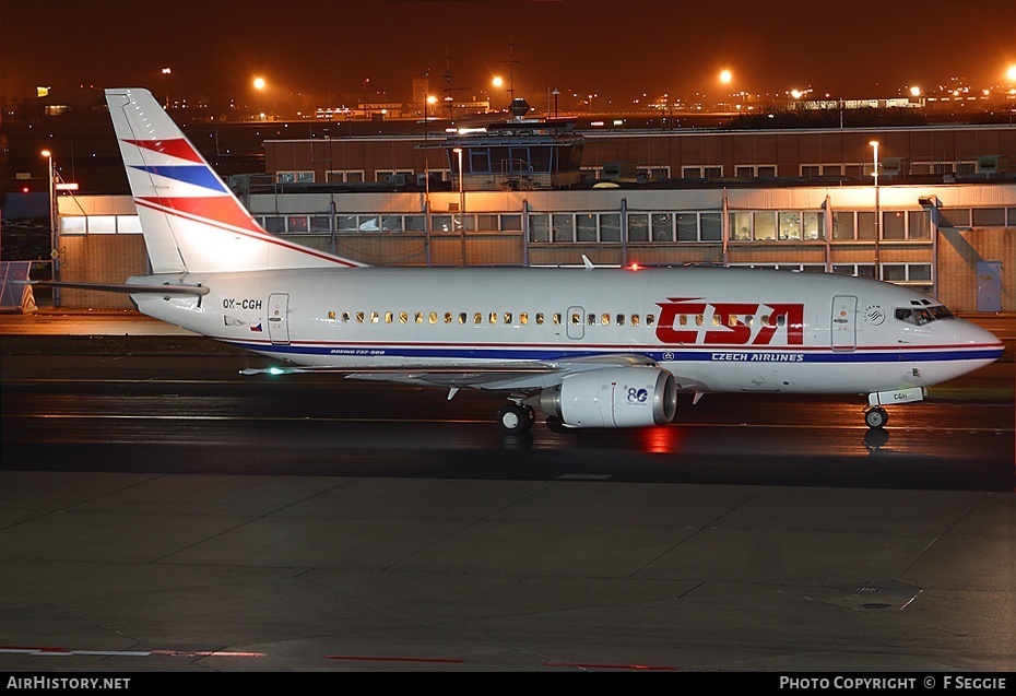 Aircraft Photo of OK-CGH | Boeing 737-55S | ČSA - Czech Airlines | AirHistory.net #91295