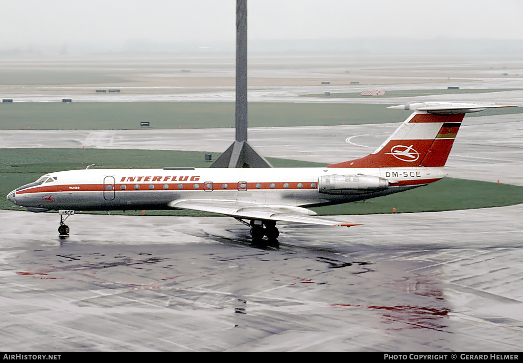 Aircraft Photo of DM-SCE | Tupolev Tu-134 | Interflug | AirHistory.net #91323