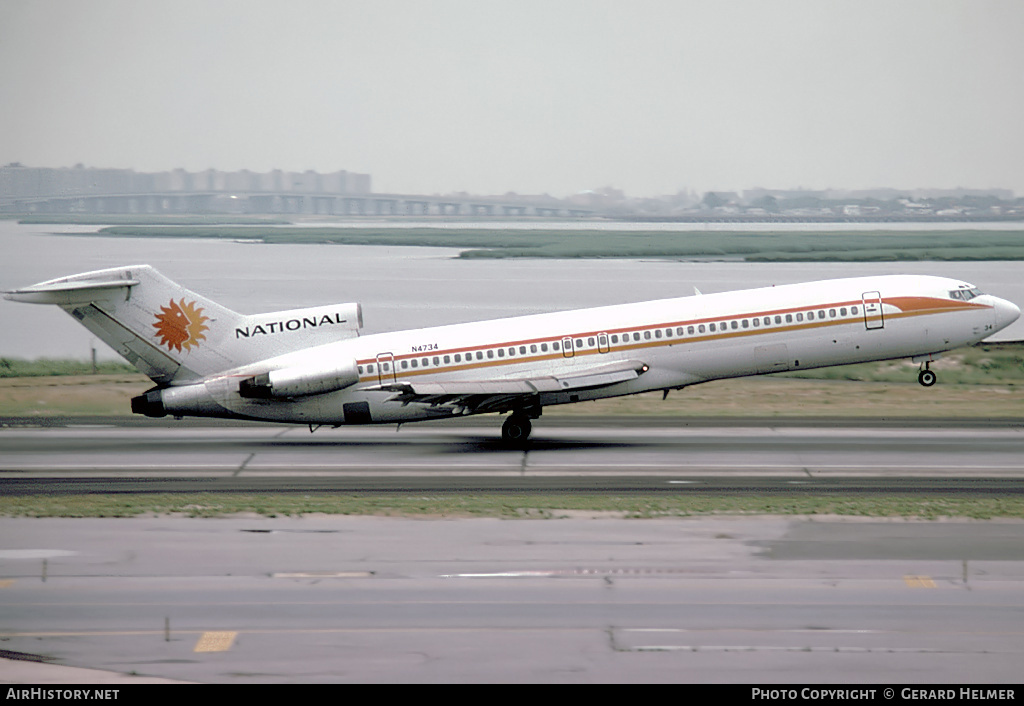 Aircraft Photo of N4734 | Boeing 727-235 | National Airlines | AirHistory.net #91324