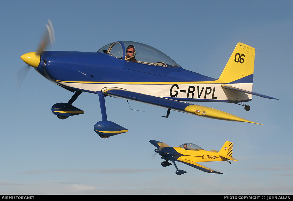 Aircraft Photo of G-RVPL | Van's RV-8 | AirHistory.net #91327