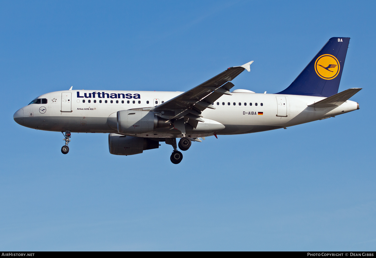Aircraft Photo of D-AIBA | Airbus A319-112 | Lufthansa | AirHistory.net #91346