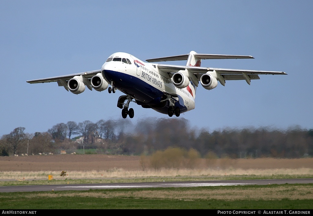Aircraft Photo of G-OINV | British Aerospace BAe-146-300 | British Airways | AirHistory.net #91349