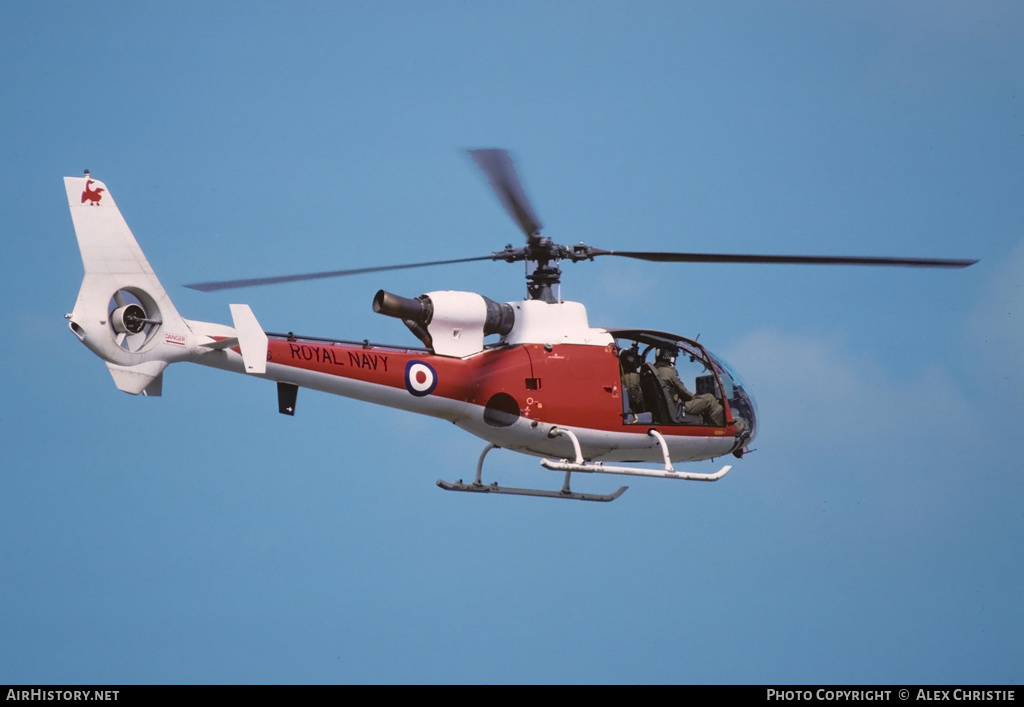 Aircraft Photo of ZB646 | Aerospatiale SA-341C Gazelle HT2 | UK - Navy | AirHistory.net #91359