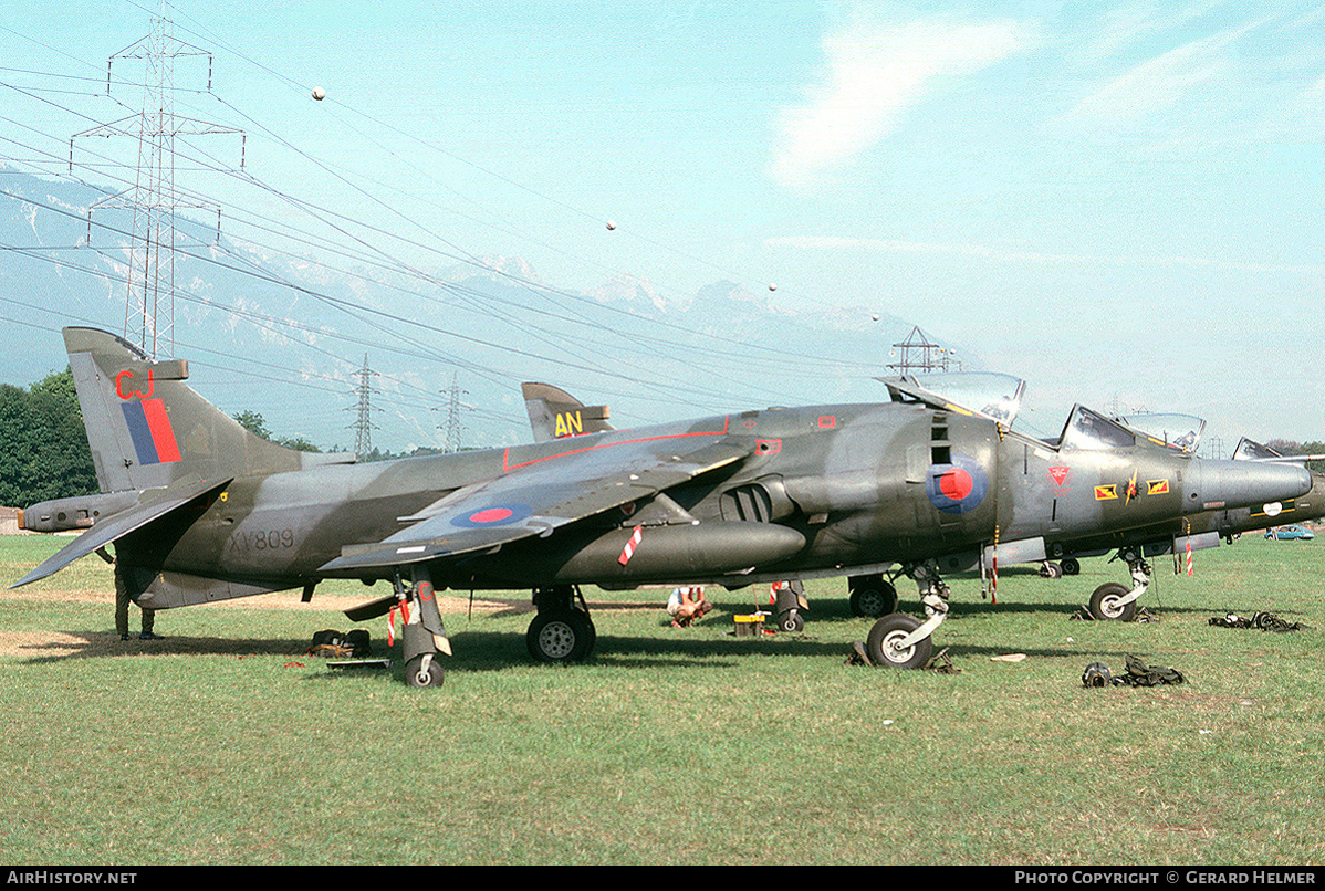 Aircraft Photo of XV809 | Hawker Siddeley Harrier GR3 | UK - Air Force | AirHistory.net #91372
