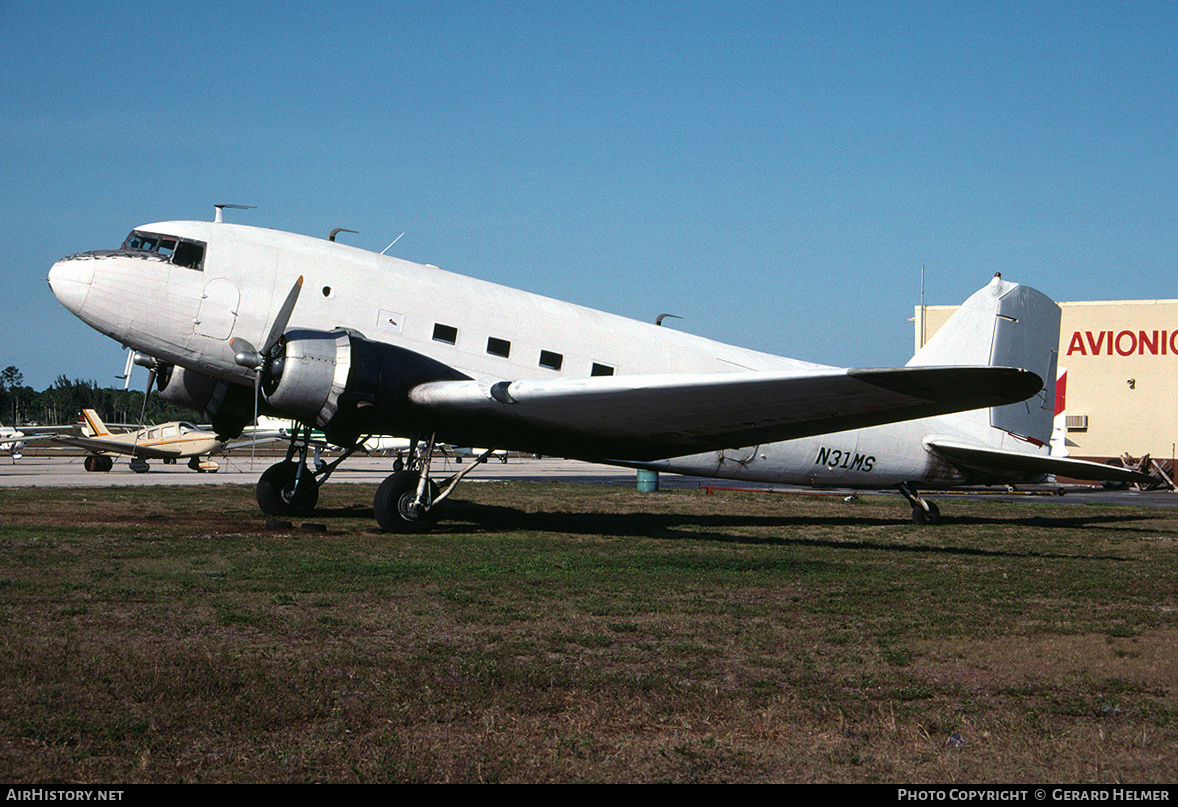 Aircraft Photo of N31MS | Douglas DC-3(C) | AirHistory.net #91381