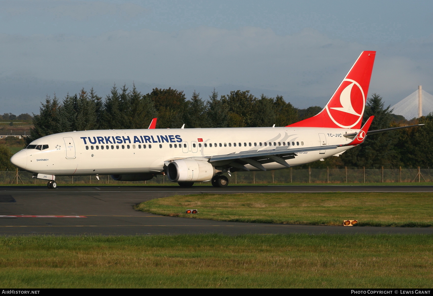 Aircraft Photo of TC-JVC | Boeing 737-8F2 | Turkish Airlines | AirHistory.net #91399