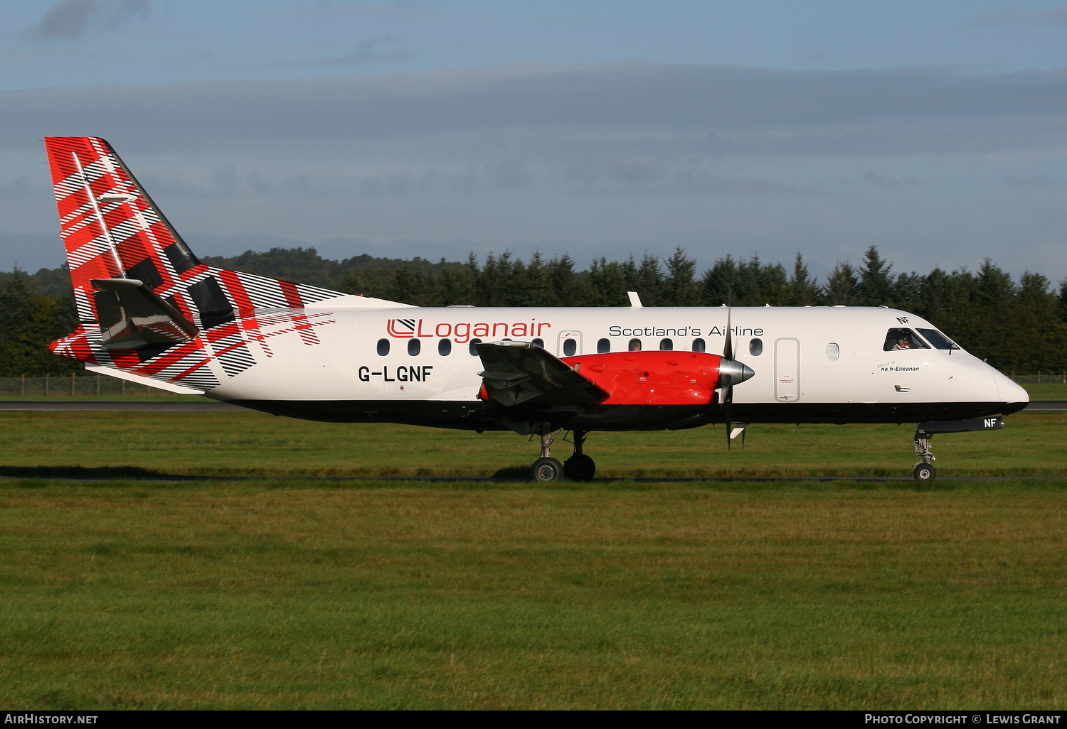 Aircraft Photo of G-LGNF | Saab 340B | Loganair | AirHistory.net #91402