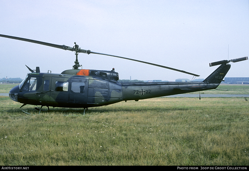 Aircraft Photo of 7222 | Bell UH-1D Iroquois | Germany - Army | AirHistory.net #91430