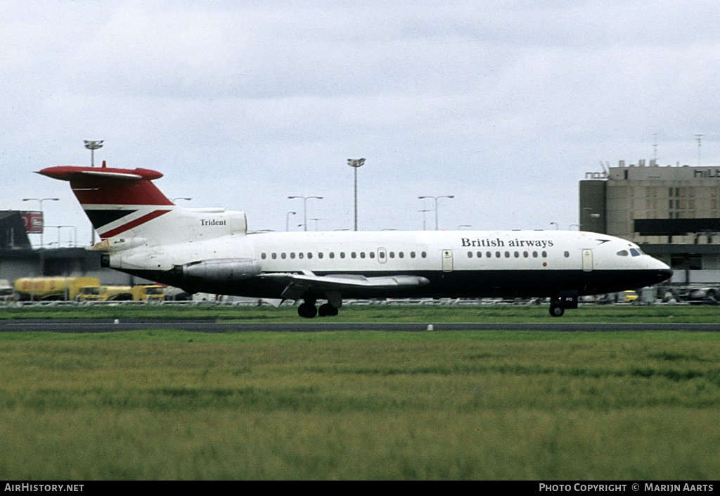 Aircraft Photo of G-ARPO | Hawker Siddeley HS-121 Trident 1C | British Airways | AirHistory.net #91441