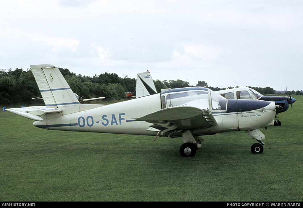 Aircraft Photo of OO-SAF | Socata MS-880B Rallye Club | AirHistory.net #91445