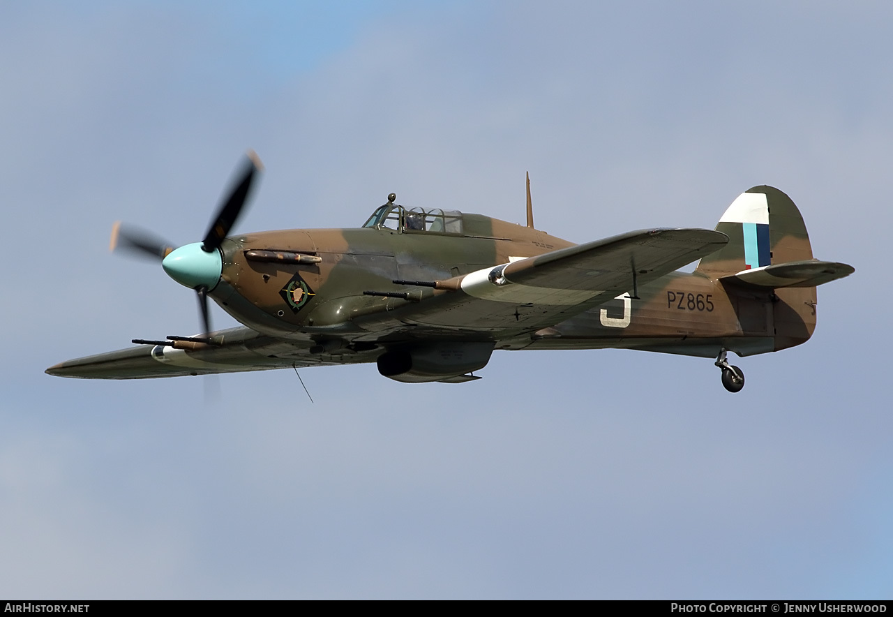 Aircraft Photo of PZ865 | Hawker Hurricane Mk2C | UK - Air Force | AirHistory.net #91452