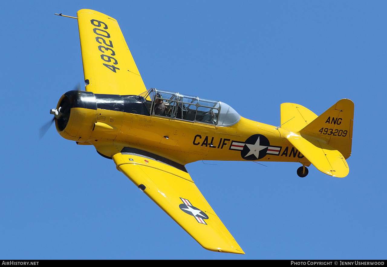 Aircraft Photo of G-DDMV / 493209 | North American T-6G Texan | USA - Air Force | AirHistory.net #91453