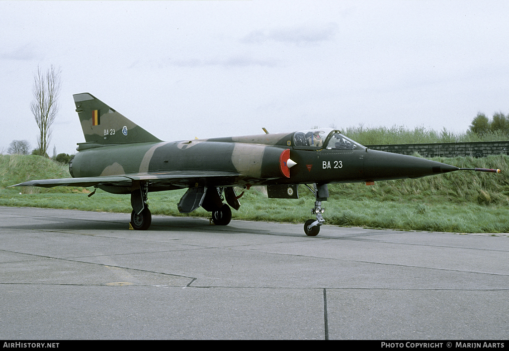 Aircraft Photo of BA23 | Dassault Mirage 5BA | Belgium - Air Force | AirHistory.net #91459