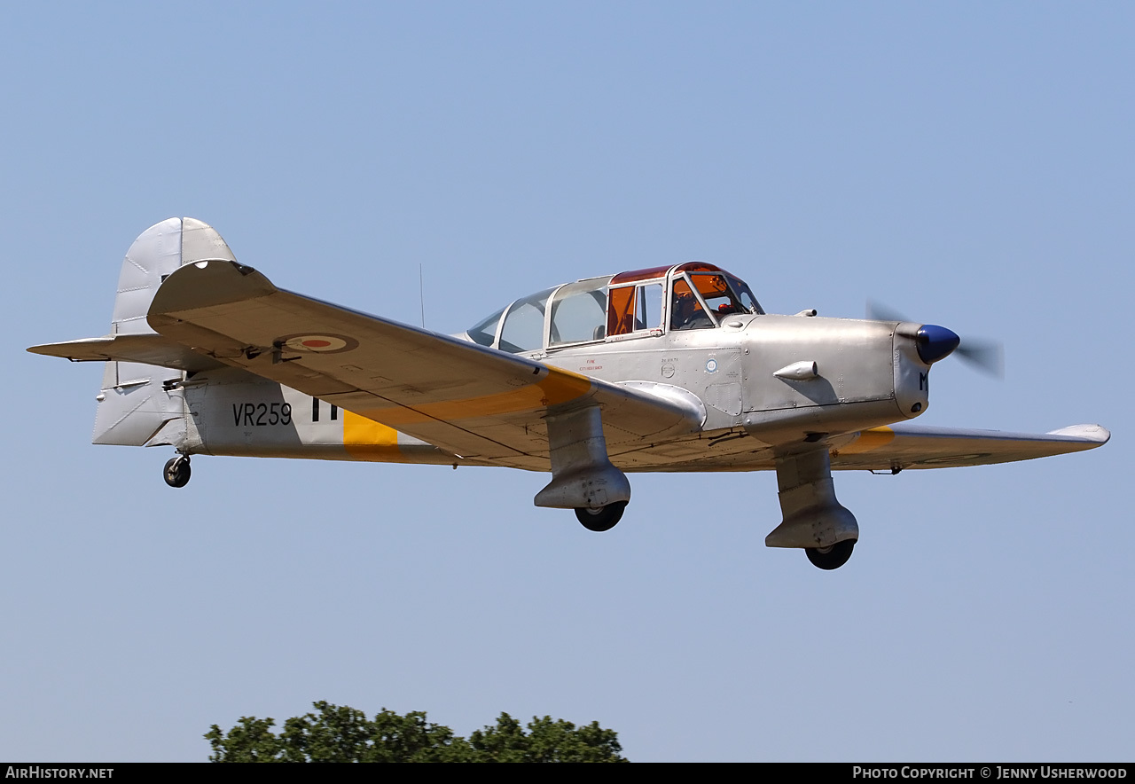 Aircraft Photo of G-APJB / VR259 | Percival P.40 Prentice T1 | UK - Air Force | AirHistory.net #91468