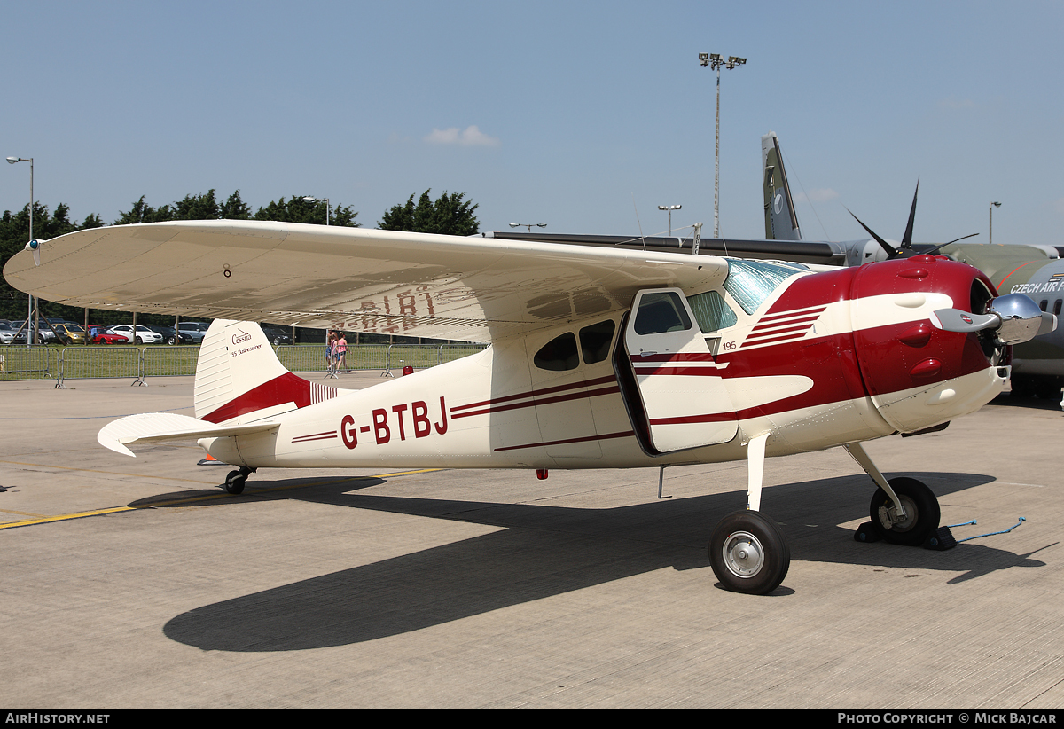 Aircraft Photo of G-BTBJ | Cessna 195B | AirHistory.net #91476