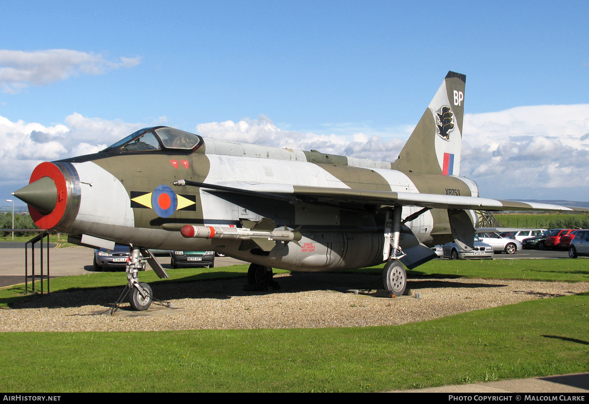 Aircraft Photo of XR753 | English Electric Lightning F6 | UK - Air Force | AirHistory.net #91478