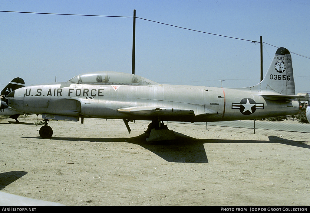 Aircraft Photo of 53-5156 / 035156 | Lockheed T-33A | USA - Air Force | AirHistory.net #91482
