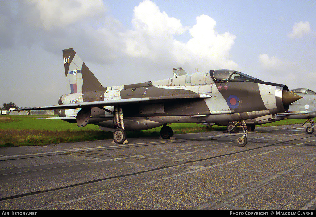 Aircraft Photo of XS458 | English Electric Lightning T5 | UK - Air Force | AirHistory.net #91495