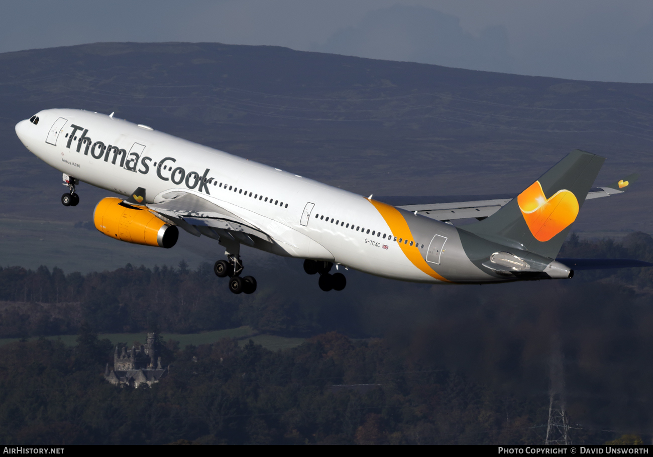 Aircraft Photo of G-TCXC | Airbus A330-243 | Thomas Cook Airlines | AirHistory.net #91498
