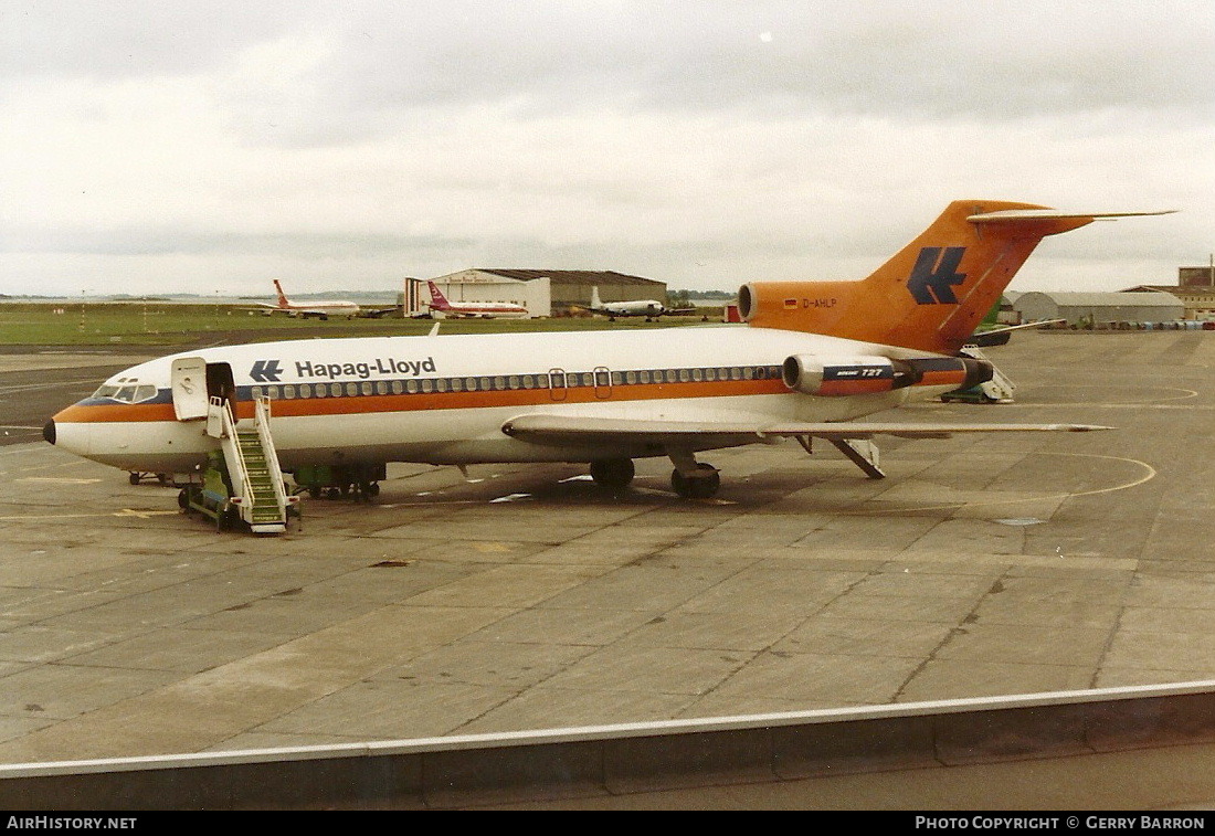 Aircraft Photo of D-AHLP | Boeing 727-14 | Hapag-Lloyd | AirHistory.net #91508