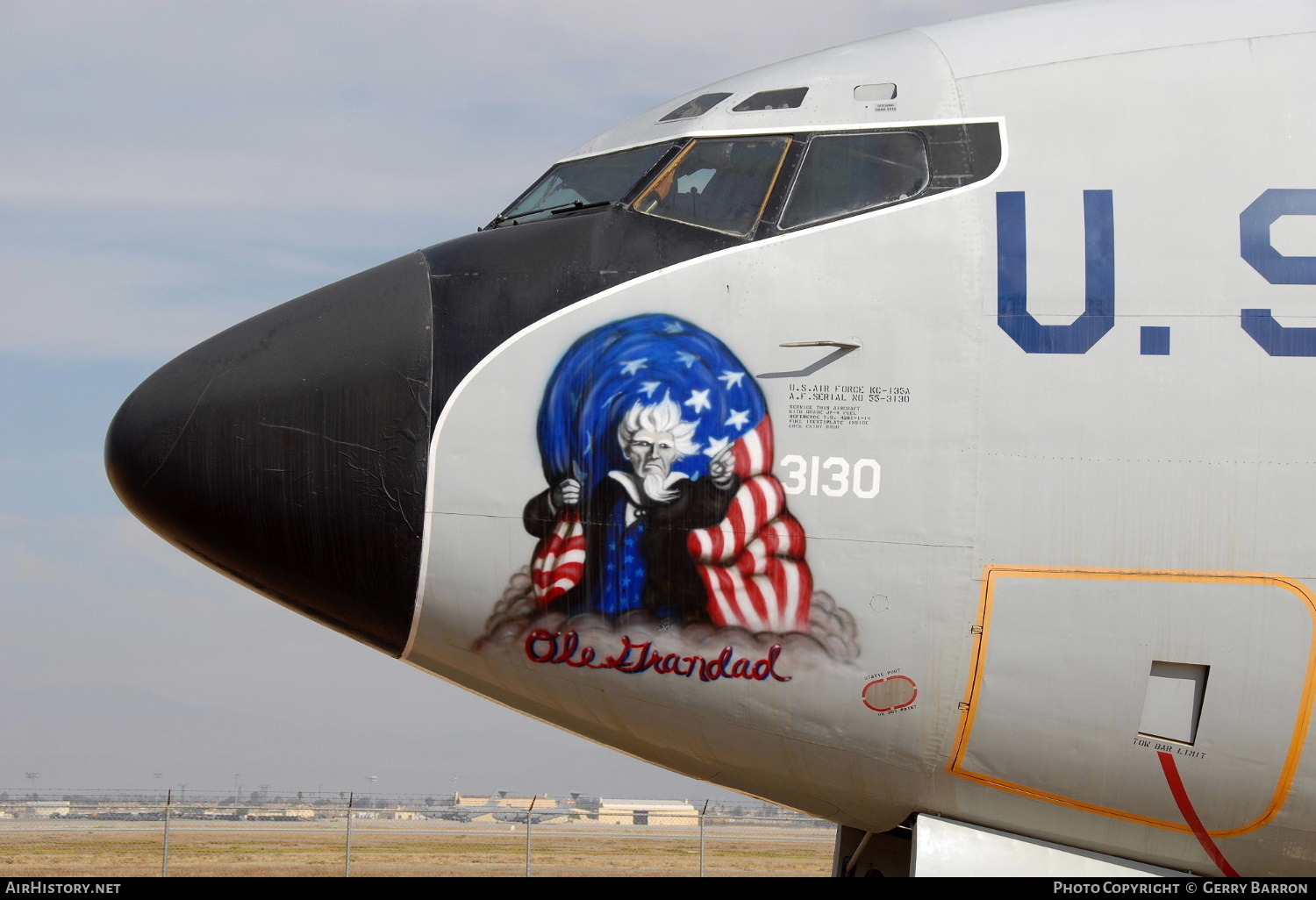 Aircraft Photo of 55-3130 | Boeing KC-135A/ARR Stratotanker | USA - Air Force | AirHistory.net #91513