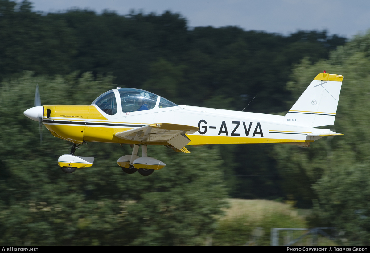 Aircraft Photo of G-AZVA | Bolkow BO-209 Monsun | AirHistory.net #91517