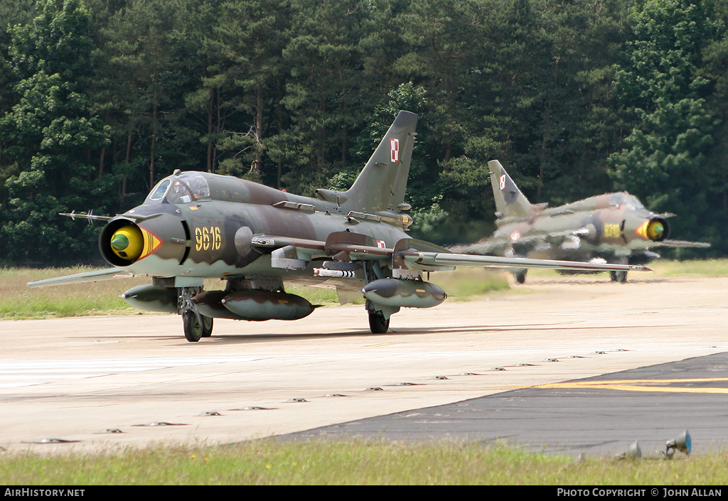 Aircraft Photo of 9616 | Sukhoi Su-22M4 | Poland - Air Force | AirHistory.net #91519
