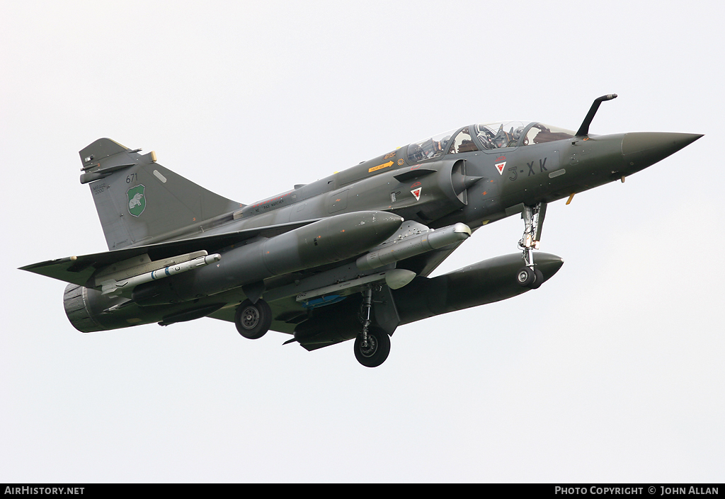 Aircraft Photo of 671 | Dassault Mirage 2000D | France - Air Force | AirHistory.net #91527