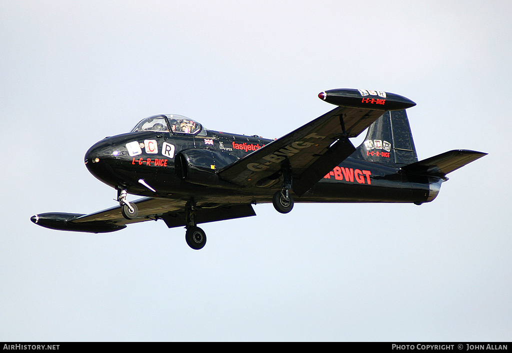 Aircraft Photo of G-BWGT | BAC 84 Jet Provost T4 | Fast Jet Club | AirHistory.net #91529