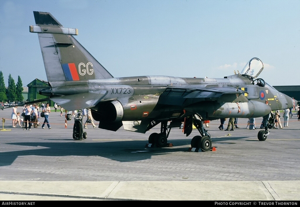 Aircraft Photo of XX723 | Sepecat Jaguar GR1A | UK - Air Force | AirHistory.net #91559