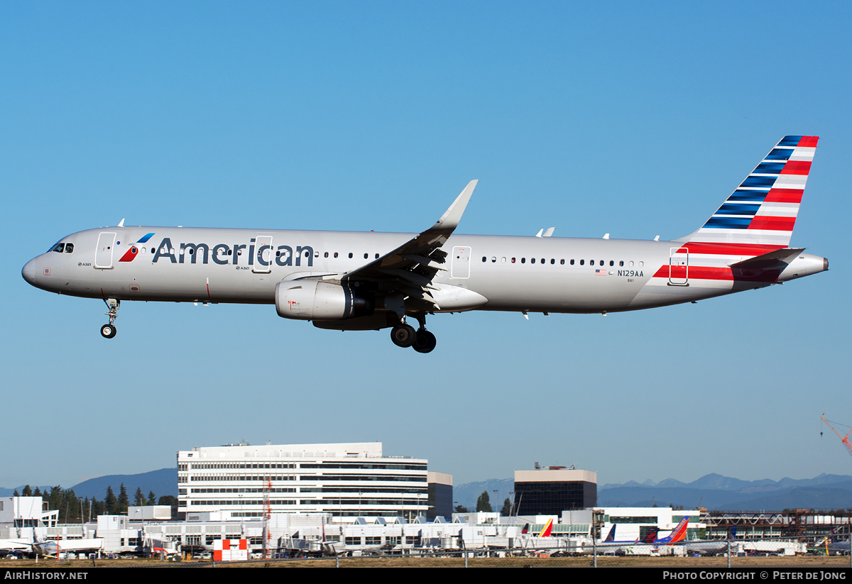 Aircraft Photo of N129AA | Airbus A321-231 | American Airlines | AirHistory.net #91581